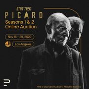 Prop Store November 2022 Picard auction catalog cover