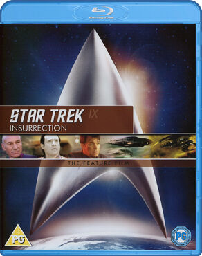 Star Trek Insurrection Blu-ray cover Region B