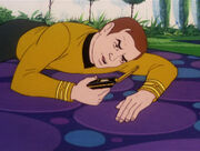 James T. Kirk calls to be beamed up