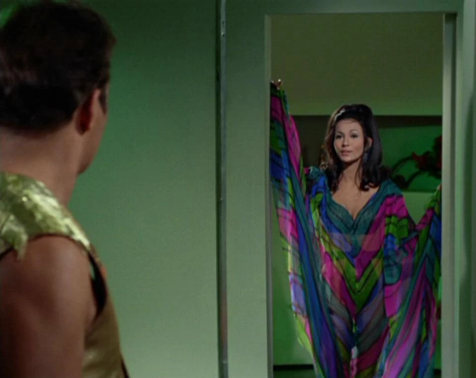 Marlena Moreau plays the captain's woman