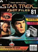 Star Trek Fact Files Part 81 Cover