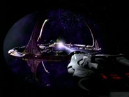 Hunters' ship DS9: "Captive Pursuit"