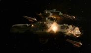 Klingon civilian transport ship DS9: "Rules of Engagement"