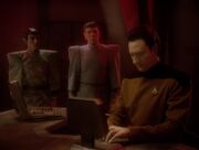 Picard, Spock, and Data aboard Bird-of-Prey