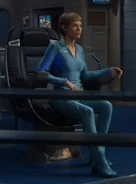 Blue jumpsuit (2154)