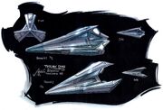 Tholian starship concept art