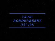 Widmung Gene Roddenberry