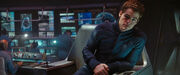 James T. Kirk during the Kobayashi Maru scenario