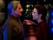 Odo and kira argue