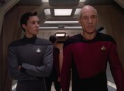 Picard and Wesley, 2365