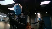 Shran bedroht Gral