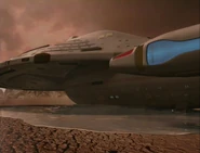 Voyager sinking into the Silver Blood