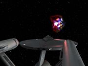 Zetarianer nähern sich der Enterprise