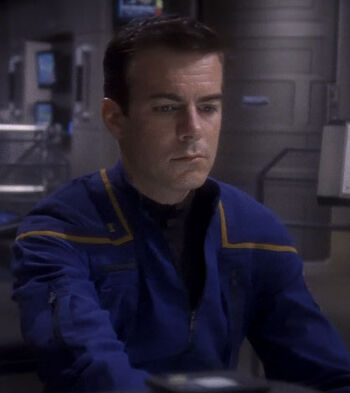 ... as Ensign Hutchison