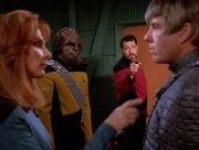 Riker reprimands DeSeve