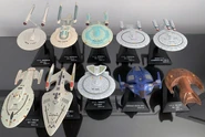 Furuta Star Trek Vol 2 displayed.jpg (875 KB) Displayed Volume 2 ships