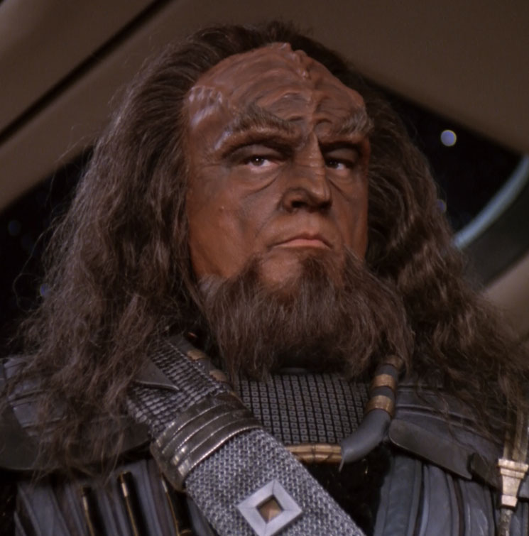 was a Klingon representative, who in 2369 was in charge of a region of spac...