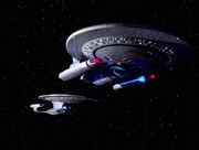 USS Phoenix and USS Enterprise-D