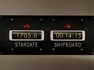Der Chronometer der USS Enterprise (NCC-1701).
