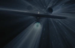 Enterprise in warp