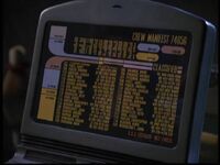 Manifeste de l'équipage de l'USS Voyager