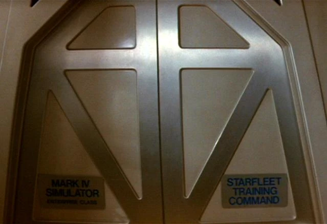 Mark IV simulator door