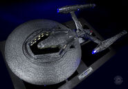 The thirty-six-inch QMx replica of the USS Vengeance