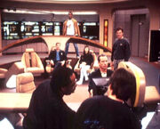 Le controfigure durante la Stagione 3 di The Next Generation.