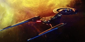 USS Discovery in Klingon space