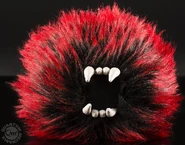 Mirror universe tribble plush