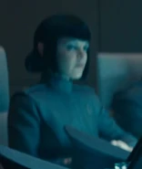 Vulcan commander Played by Colleen Harris