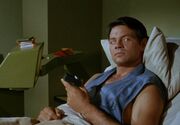 Gary Mitchell in sickbay bed