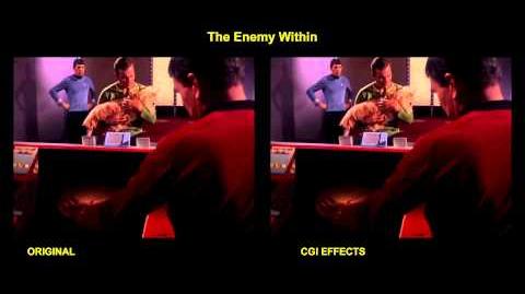 Star Trek - The Enemy Within - visual effects comparison