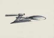 Ken Adam Starship Enterprise design