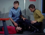 Scotty's dead, Jim