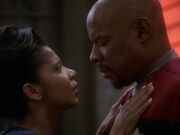 Sisko yates saying goodbye