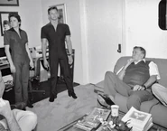 Casavant was working as fitting model for William Ware Theiss.