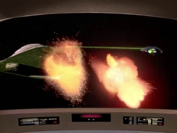 Firing disruptors (outer upper array)