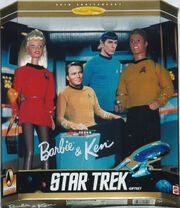 Barbie & Ken Star Trek Giftset 1996