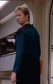 Twice in a corridor Played by an unknown actress (TNG: "The Big Goodbye")