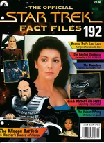 Star Trek Fact Files Part 192 Cover