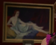 A painting in the Melkotian recreation of Tombstone, Arizona (TOS: "Spectre of the Gun")