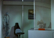 Ein Quartier an Bord der