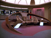 USS Enterprise NCC-1701-D aft bridge section