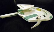 USS Antares kit-bash model as built by Adam Buckner