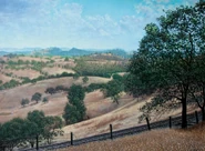 1991: Data's landscape painting TNG: "Hero Worship"