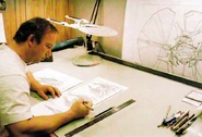 John Eaves working on the design of Ru'afo's flagship.jpg (81 KB) p. 86