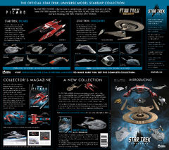 Star Trek Universe Starships Collection intro insert