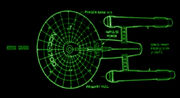 Constitution class schematics, NCC-1700