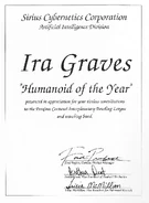 Ira Graves: Humanoid of the Year